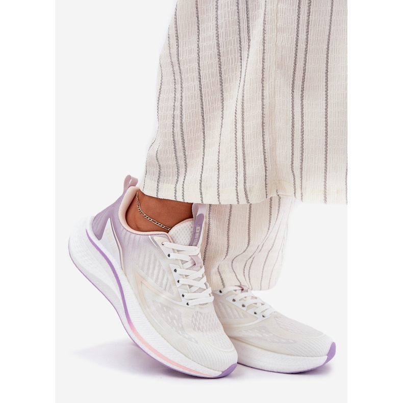Pantofi sport pentru femei Big Star RR274A161 Sistem alb Hi-Poly 1