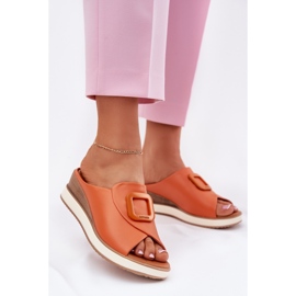 Femei Flip Flops Artiker 56C2149 Orange portocale 2