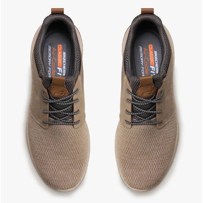 Skechers Delson Camben 65474-TPE Pantofi bej 2