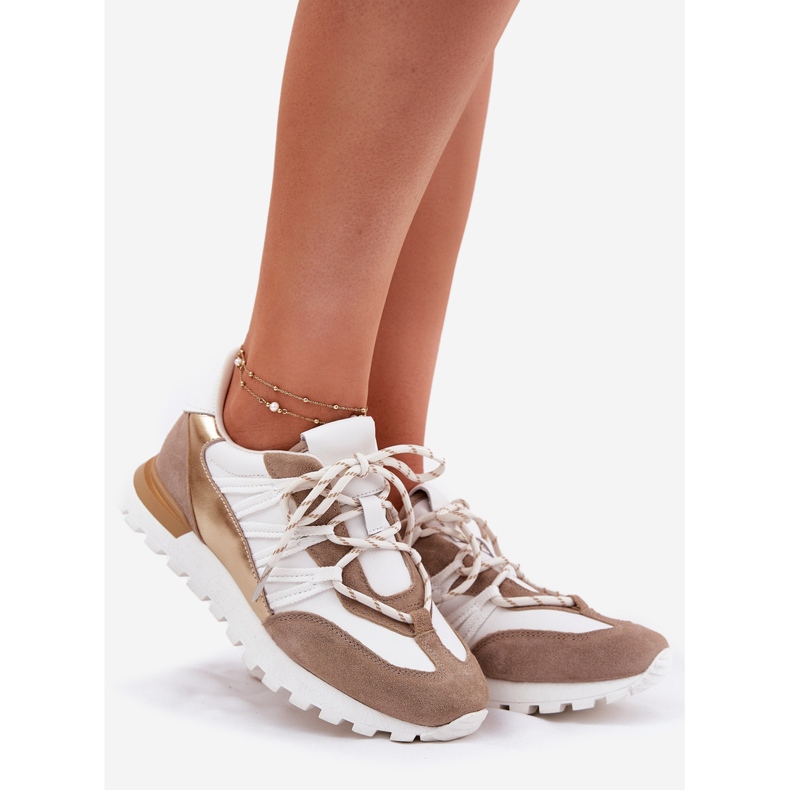 Pantofi pentru femei pentru femei Artiker 56C1738 Beige-Gold bej 1 Pantofi pentru femei pentru femei Artiker 56C1738 Beige-Gold bej 1