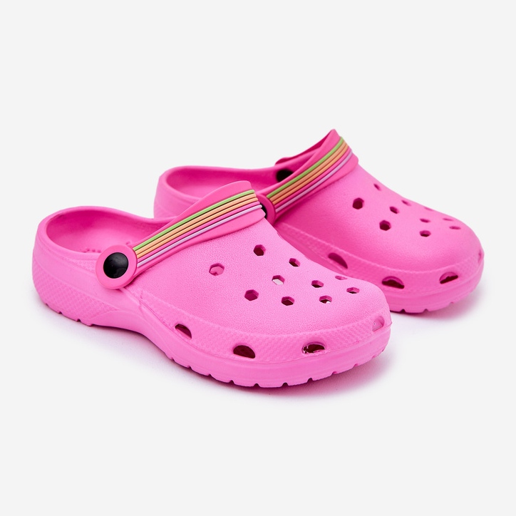 EVento Flip -flops pentru copii roz din spumă ușoară 1 EVento Flip -flops pentru copii roz din spumă ușoară 1