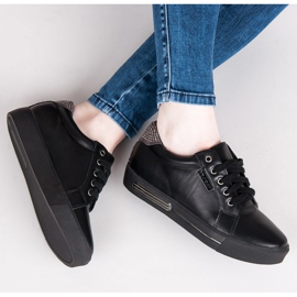 Vices Pantofi sport cu platforma negru maro 1