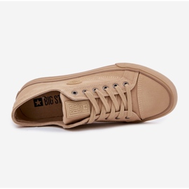 Big Star RR174337 Material Material adidași bej 1