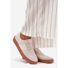 Adidași pentru femei Big Star RR274806 Beige bej 1