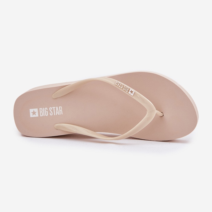 FLIP -FLIP -FLOPS ON PENGE BIG STAR RR274A551 BEIGE bej 2