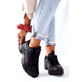 Cross Jeans Pantofi sport pentru femei încrucișează blugi negri EE2R4134C negru 4