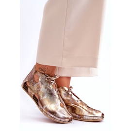 Cizme Maciejka din piele ușoară 03426-42 Aur de aur 5 Cizme Maciejka din piele ușoară 03426-42 Aur de aur 5