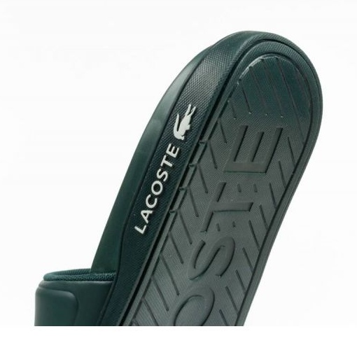 Șlapi Lacoste Croco Dualiste 202D2 743CMA00202D2 verde 3