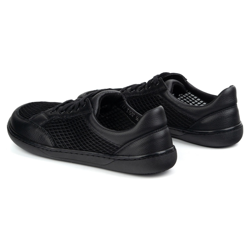 WASAK Pantofi desculți pentru femei piele minimalistă 0772Sw Black negru 1 WASAK Pantofi desculți pentru femei piele minimalistă 0772Sw Black negru 1