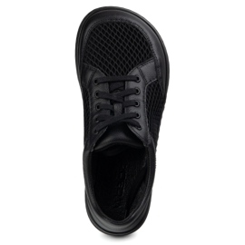WASAK Pantofi desculți pentru femei piele minimalistă 0772Sw Black negru 2 WASAK Pantofi desculți pentru femei piele minimalistă 0772Sw Black negru 2