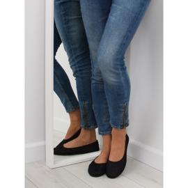 Balerini din plasă neagră JX56 negri negru 1