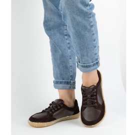 Pantofi pentru femei desculți din piele maro 0772w WASAK - încălțăminte naturală minimalistă 1 Pantofi pentru femei desculți din piele maro 0772w WASAK - încălțăminte naturală minimalistă 1