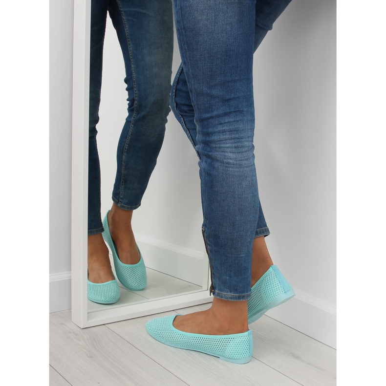 Balerini din plasă mentă JX56 L.VERDE 2 Balerini din plasă mentă JX56 L.VERDE 2