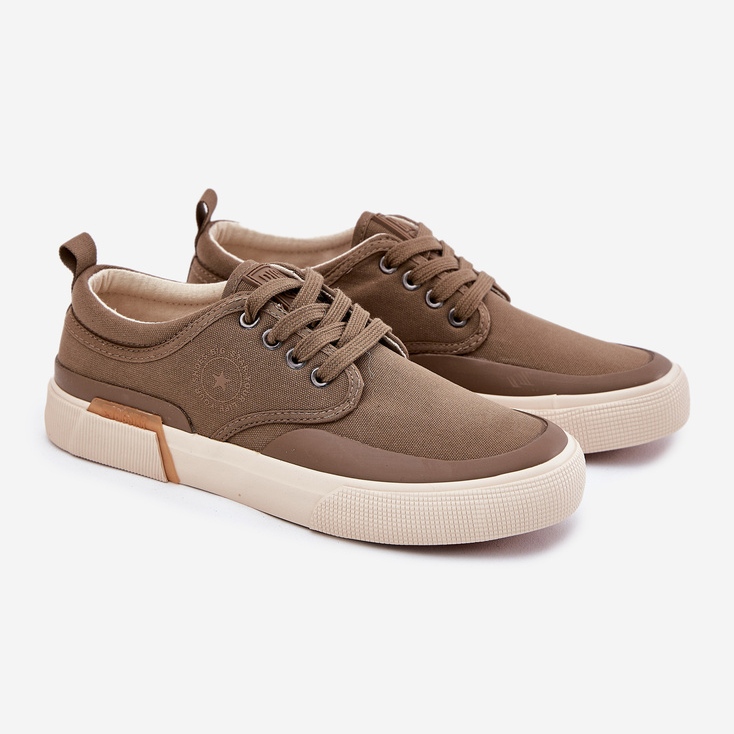 Material Big Star RR174064 Khaki adidași verde 1