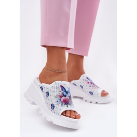 Femei Flip Flops Artiker 56C0428 White alb 2