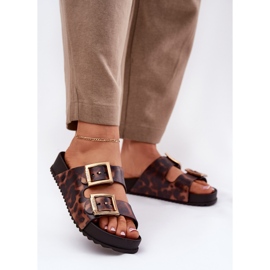 Zaxy Flip -flop -uri parfumate pentru femei cu pokter de cataramă RR285059 maro 2 Zaxy Flip -flop -uri parfumate pentru femei cu pokter de cataramă RR285059 maro 2