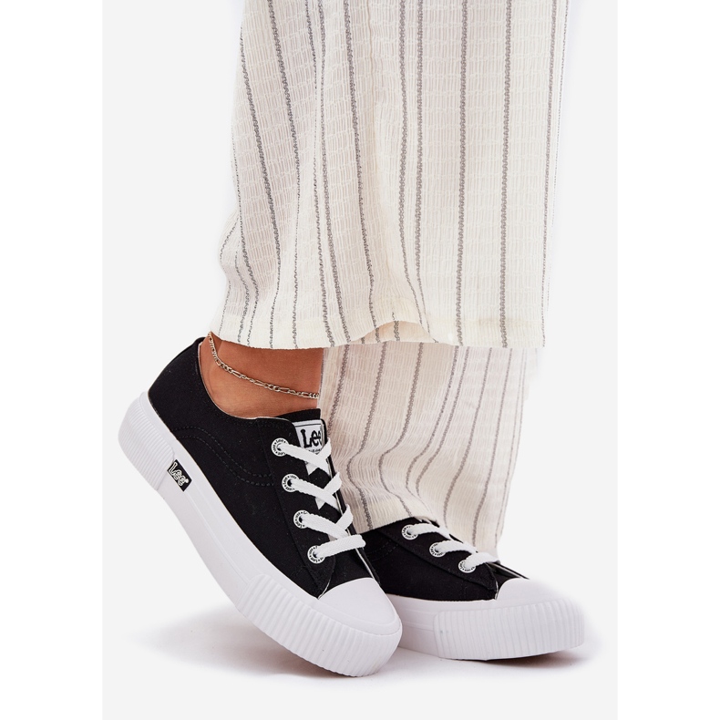 Adidași pentru femei pe platforma Lee Isla C Femei Low 50251001 Negru 1 Adidași pentru femei pe platforma Lee Isla C Femei Low 50251001 Negru 1
