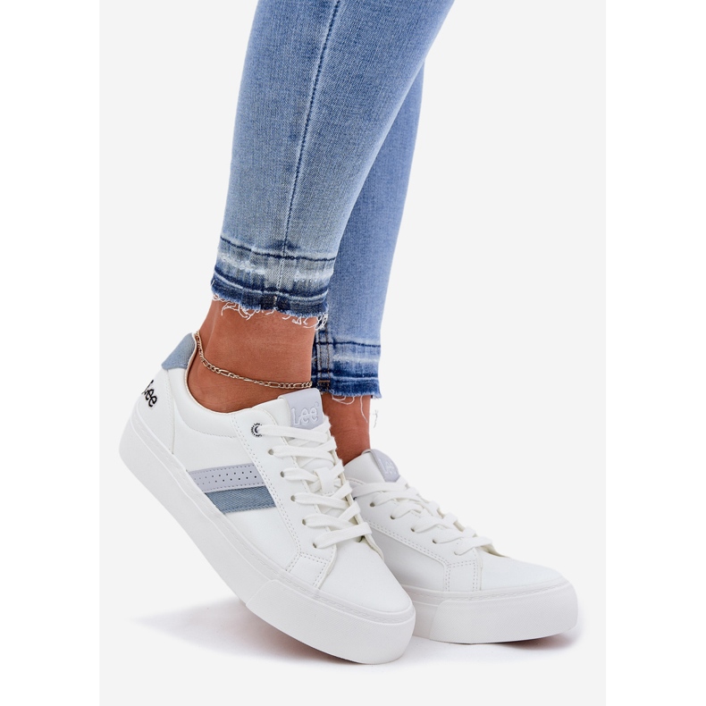 Adidași pentru femei Lee Layla Women Low 50251003 Alb 1