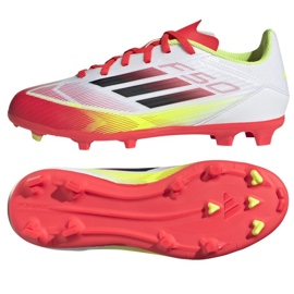 Pantofi adidas f50 liga fg/mg IE3747 alb 1