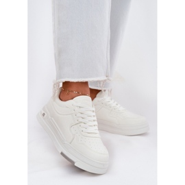 Adidași pentru femei joase Big Star RR274A310 Sistem alb Hi-Polish 2