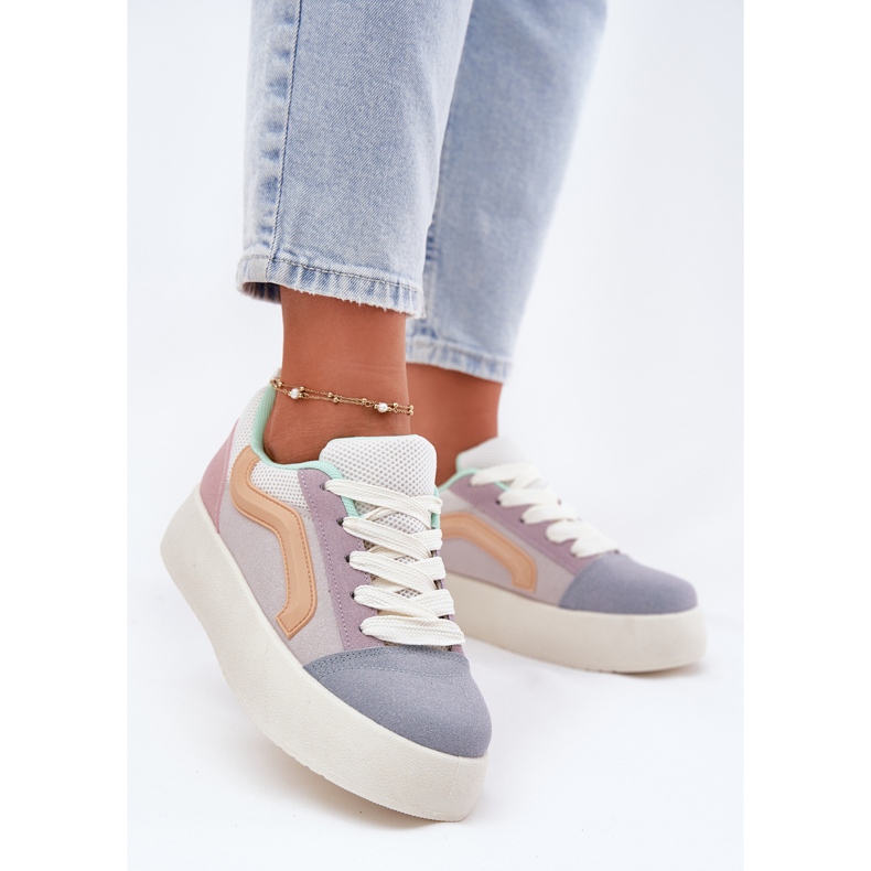 Inna Pantofi de damă cu platformă multicolor 2