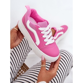 Inna Adidași pentru femei pe platformă Fuchsia roz 8