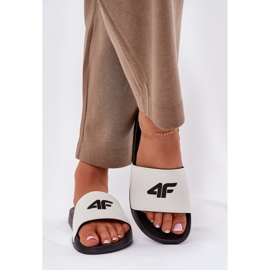 Flip Flops pentru femei 4F 4FRM00FSLIF010-10S ALB 4