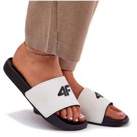 Flip Flops pentru femei 4F 4FRM00FSLIF010-10S ALB 7