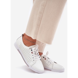 S.Barski Pantofi pentru piele pentru femei S. Barski LR51-587 Alb 1