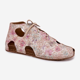 Cizme de piele modelate Maciejka 03426-48 bej 4