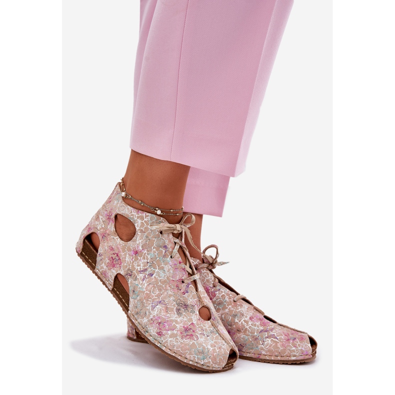 Cizme de piele modelate Maciejka 03426-48 bej 1