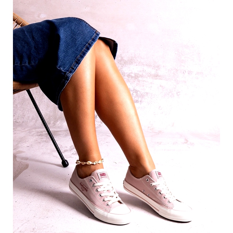 Pantofi de damă Big Star NN274239 Roz 3