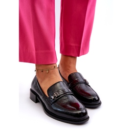 Vinceza Plăcile negre ale femeilor cu un ornament negru 2