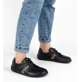 Olivier Modelul Barefoot pentru femei 1773POL Mini Black Sneakers negru 1 Olivier Modelul Barefoot pentru femei 1773POL Mini Black Sneakers negru 1