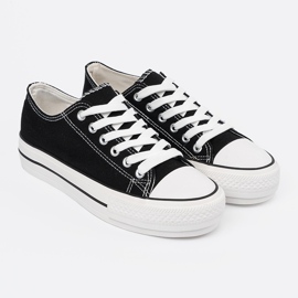 Shelvt Adidașii negri pentru femei negru 1