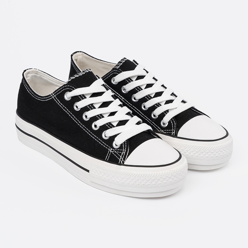 Shelvt Adidașii negri pentru femei negru 1