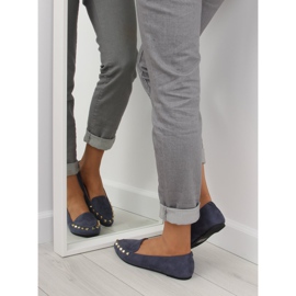 Mocasini de dama cu crampoane bleumarin 1388 bleumarin albastru marin 1