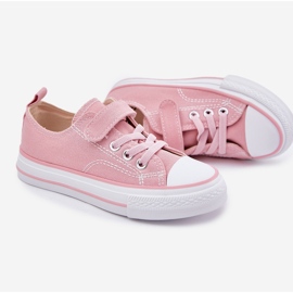 Inna Adidași roz Velcro pentru copii 1