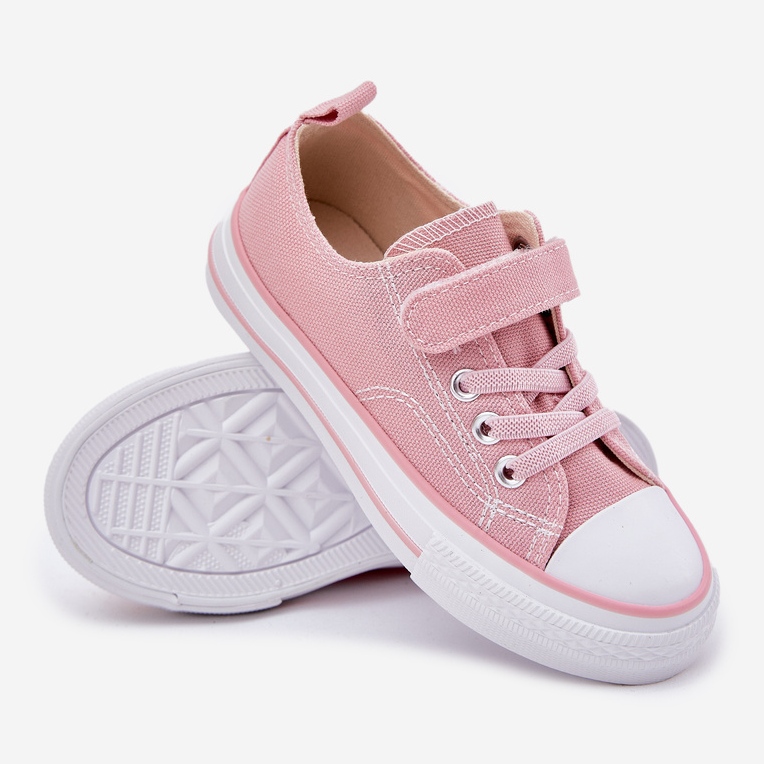 Inna Adidași roz Velcro pentru copii 2 Inna Adidași roz Velcro pentru copii 2
