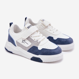 Adidași ușori pentru bebeluși Big Star RR374053 Alb și albastru 1