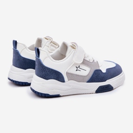 Adidași ușori pentru bebeluși Big Star RR374053 Alb și albastru 2