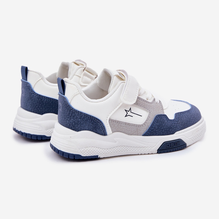 Adidași ușori pentru bebeluși Big Star RR374053 Alb și albastru 2