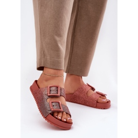 Flip -Flip Flip Flip cu sclipici și catarame Zaxy RR285025 Dirty Pink roz 2 Flip -Flip Flip Flip cu sclipici și catarame Zaxy RR285025 Dirty Pink roz 2