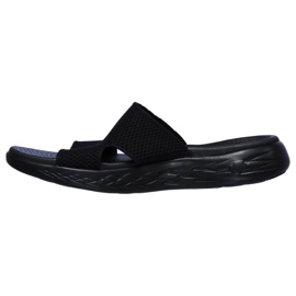Skechers On-the-Go 600 Flip Flops-Oceanside în 140003-BBK negru 2