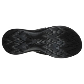 Skechers On-the-Go 600 Flip Flops-Oceanside în 140003-BBK negru 3