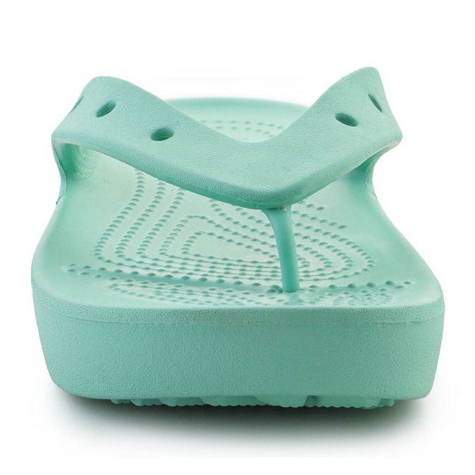 Flip-flops Crocs Classic Platfrom Flip Oxigen 207714-3Ug verde 1