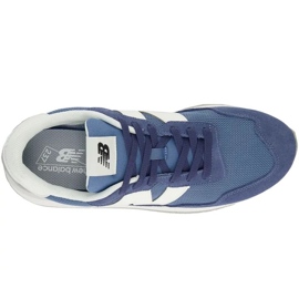 Men's Sneaker New Balance 237 Sportive Suede Blue Suede (MS237LBW) albastru 1