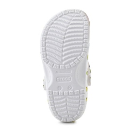 Crocs CLOGS CLOGS CLOCS CLASIC CLASIC CLOSC IMPRIME 209695-9DH WHITE alb 1
