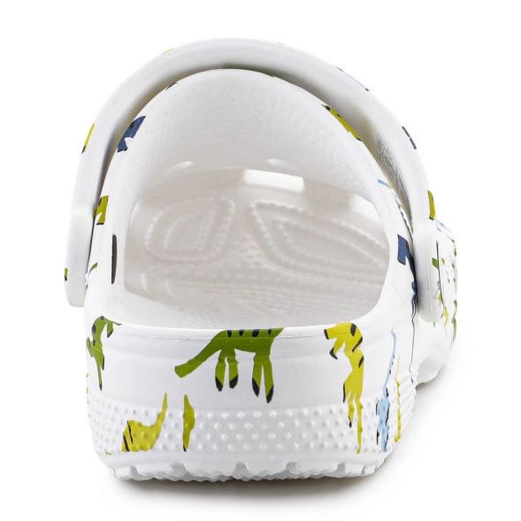 Crocs CLOGS CLOGS CLOCS CLASIC CLASIC CLOSC IMPRIME 209695-9DH WHITE alb 5