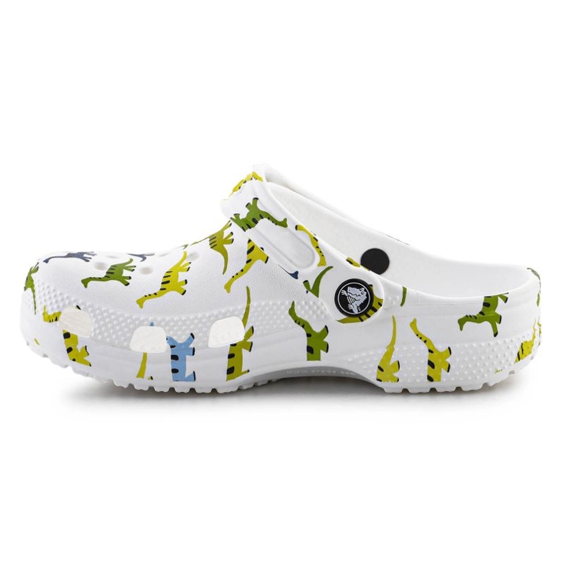 Crocs CLOGS CLOGS CLOCS CLASIC CLASIC CLOSC IMPRIME 209695-9DH WHITE alb 6